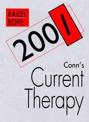 Cover of: Conn's Current Therapy, 2001