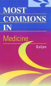 Cover of: Most Commons in Medicine
