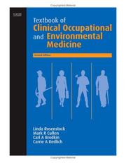 Cover of: Textbook of Clinical Occupational and Environmental Medicine