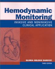 Cover of: Hemodynamic Monitoring by Gloria Oblouk Darovic