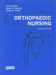 Orthopaedic nursing by Ann Butler Maher, Susan Warner Salmond