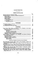 Cover of: Nominations of Janet Louise Yellen and Julie D. Belaga: hearing before the Committee on Banking, Housing, and Urban Affairs, United States Senate, One Hundred Third Congress, second session, on nominations of Janet Louise Yellen, of California, to be a member of the Board of Governors of the Federal reserve System, Julie D. Belaga, of Connecticut, to be a member of the Board of Directors of the Export-Import Bank July 22, 1994.