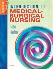 Cover of: Introduction to Medical-Surgical Nursing by Adrianne Dill Linton, Nancy K. Maebius