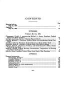 Cover of: HUD's report to Congress on the Federal Home Loan System: hearing before the Subcommittee on General Oversight, Investigations, and the Resolution of Failed Financial Institutions of the Committee on Banking, Finance, and Urban Affairs, House of Representatives, One Hundred Third Congress, second session, May 24, 1994.