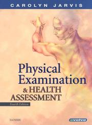 Cover of: Physical Examination & Health Assessment by Carolyn Jarvis