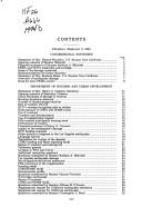 Cover of: Earthquake supplemental: hearing before a subcommittee of the Committee on Appropriations, United States Senate, One Hundred Third Congress, second session, special hearing.