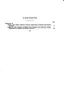 Cover of: Health care waste and abuse by United States. Congress. House. Committee on Energy and Commerce. Subcommittee on Oversight and Investigations.