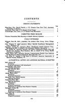 Cover of: Health care delivery systems: hearing before the Committee on Finance, United States Senate, One Hundred Third Congress, second session, March 1, 1994.