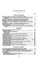 Cover of: Moratorium on the listing provisions of the Endangered Species Act: hearing before the Subcommittee on Drinking Water, Fisheries, and Wildlife of the Committee on Environment and Public Works, United States Senate, One Hundred Fourth Congress, first session, on S. 191 ... and S. 503 ... March 7, 1995.