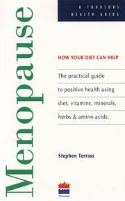 Cover of: Menopause (Nutritional Health)