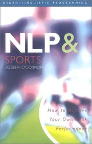 Cover of: NLP And Sports by Joseph O'Connor