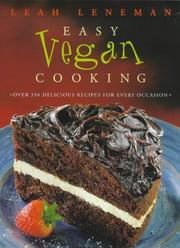 Cover of: Easy Vegan Cooking by Leah Leneman