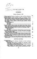 Cover of: Reauthorization of the Higher Education Act: Hearing of the Committee on Labor and Human Resources, United States Senate, One Hundred Fifth Congress, first ... February 3, 1997, Burlington, VT (S. hrg)