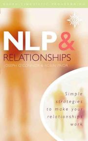 NLP & relationships by Robin Prior, Joseph O'Connor