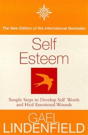 Cover of: SELF ESTEEM