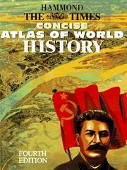 Cover of: TIMES CONCISE ATLAS OF WORLD HISTORY