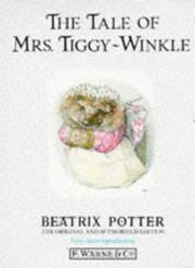 Cover of: The tale of Mrs. Tiggy-Winkle