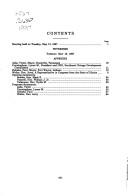 Cover of: Urban empowerment: hearing before the Subcommittee on Empowerment of the Committee on Small Business, House of Representatives, One Hundred Fifth Congress, first session, Washington, DC, May 13, 1997.