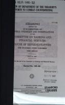 Cover of: Review of Department of the Treasury