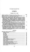 Cover of: Vocational Rehabilitation Act reauthorization: hearing before the Subcommittee on Employment and Training of the Committee on Labor and Human Resources, United States Senate, One Hundred Fifth Congress, first session ... July 10, 1997.