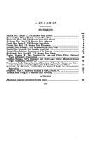 Cover of: The Antiquities Act and certain United Nations designations: hearing before the Subcommittee on National Parks, Historic Preservation, and Recreation of the Committee on Energy and Natural Resources, United States Senate, One Hundred Fifth Congress, second session, on S. 62, S. 477, S. 691, H.R. 901, H.R. 1127, February 12, 1998.