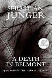 Cover of: A Death in Belmont by Sebastian Junger