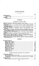 Cover of: Current and future bank examination and supervision systems: hearing before the Subcommittee on Financial Institutions and Consumer Credit of the Committee on Banking and Financial Services, House of Representatives, One Hundred Fifth Congress, first session, October 8, 1997.