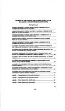 Cover of: Hearings on vocational education by United States. Congress. House. Committee on Education and the Workforce. Subcommittee on Early Childhood, Youth, and Families., United States. Congress. House. Committee on Education and the Workforce. Subcommittee on Early Childhood, Youth, and Families.