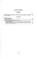 Cover of: Foreign relations authorization for FY 1998-1999: U.S. Arm Control and Disarmament Agency : hearing before the Subcommittee on International Operations and Human Rights of the Committee on International Relations, House of Representatives, One Hundred Fifth Congress, first session, March 5, 1997.