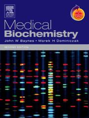 Cover of: Medical Biochemistry by John W. Baynes, Marek H. Dominiczak