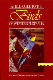 Cover of: Field guide to the birds of Western Australia