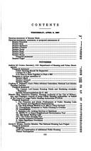 Cover of: Public Housing Reform and Responsibility Act of 1997--S. 462 by United States. Congress. Senate. Committee on Banking, Housing, and Urban Affairs. Subcommittee on Housing Opportunity and Community Development.