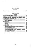 Cover of: The effect of the estate tax on central New Jersey farms and small businesses: hearing before the Subcommittee on Tax, Finance, and Exports of the Committee on Small Business, House of Representatives, One Hundred Fifth Congress, second session, Blawenburg, New Jersey, June 2, 1998.