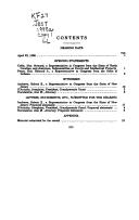 Cover of: Enforcement of child custody orders: hearing before the Subcommittee on Courts and Intellectual Property of the Committee on the Judiciary, House of Representatives, One Hundred Fifth Congress, second session on H.R. 1690, April 23, 1999.
