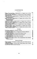 Cover of: Current agricultural trade issues with Canada: hearing before the Subcommittee on General Farm Commodities of the Committee on Agriculture, House of Representatives, One Hundred Fifth Congress, second session, October 8, 1998.