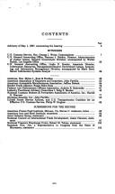 Cover of: Oversight of the U.S. Customs Service: hearing before the Subcommittee on Trade of the Committee on Ways and Means, House of Representatives, One Hundred Fifth Congress, first session, May 15, 1997.