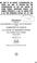 Cover of: The DOE FY 99 budget authorization request, H.R. 1806, to provide for the consolidation of the DOE offices of fossil energy, renewable energy, and energy efficiency, S. 965, to amend Title II of the Hydrogen Future Act of 1996