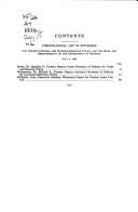 Cover of: U.S. export control and nonproliferation policy and the role and responsibility of the Department of Defense | United States. Congress. Senate. Committee on Armed Services.