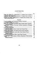 Cover of: The status and prospects of American wine production: hearing before the Subcommittee on Livestock and Horticulture of the Committee on Agriculture, House of Representatives, One Hundred Sixth Congress, first session, August 10, 1999, Lodi, CA.