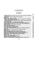 Cover of: Guadalupe-Hidalgo Treaty Land Claims Act of 1998 by United States. Congress. Senate. Committee on Energy and Natural Resources. Subcommittee on Forests and Public Land Management., United States. Congress. Senate. Committee on Energy and Natural Resources. Subcommittee on Forests and Public Land Management.