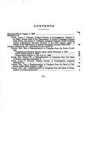 Cover of: The need for an independent counsel in the campaign finance investigation: hearing before the Committee on Government Reform and Oversight, House of Representatives, One Hundred Fifth Congress, second session, August 4, 1998.