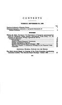 Cover of: Sixth annual report of the Trade Promotion Coordinating Committee--1998 by United States. Congress. Senate. Committee on Banking, Housing, and Urban Affairs. Subcommittee on International Finance.