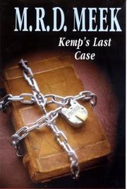 Cover of: Kemp's Last Case by Margaret Meek, M. R. D. Meek