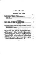 Cover of: Nomination of Donna Tanoue | United States. Congress. Senate. Committee on Banking, Housing, and Urban Affairs.