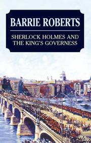 Sherlock Holmes and the King's Governess by Barrie Roberts