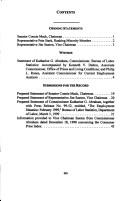 Cover of: The employment situation, February 1999: hearing before the Joint Economic Committee, Congress of the United States, One Hundred Sixth Congress, first session, March 5, 1999.