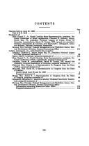 Cover of: H.R. 2245, the Federalism Act of 1999: hearing before the Subcommittee on National Economic Growth, Natural Resources, and Regulatory Affairs of the Committee on Government Reform, House of Representatives, One Hundred Sixth Congress, first session, on H.R. 2245, to ensure the liberties of the people by promoting federalism, to protect the reserved powers of the states, to impose accountability for federal preemption of state and local laws, and for other purposes, June 30, 1999.