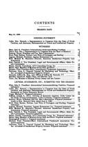 Cover of: Trademark Anticounterfeiting Act of 1998; amending the Trademark Act of 1946 with respect to the dilution of famous marks; celebrity imposters and a federal right of publicity; state commodity commissions and product certification; international expropriation of registered marks, and patent extension review: hearing before the Subcommittee on Courts and Intellectual Property of the Committee on the Judiciary, House of Representatives, One Hundred Fifth Congress, second session, on H.R. 3891 and H.R. 3119, May 21, 1998.