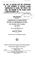 Cover of: H.R. 2547, to provide for the conveyance of land interests to Chugach Alaska Corporation to fulfill the intent, purpose, and promise of the Alaska Native Claims Settlement Act