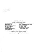 Cover of: Nomination of Susan Esserman by United States. Congress. Senate. Committee on Finance